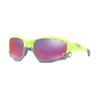 Image of Oakley Racing Jacket Prizm Road Sunglasses - Retina Burn / Prizm Road