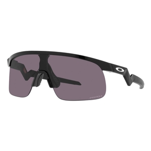 Image of Oakley Resistor Youth Sunglasses - Polished Black Frame / Prizm Grey Lens