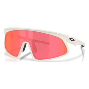 Image of Oakley RSLV 141 Sunglasses - Matte Mist Frame (Muted Metallic Paloma) / Prizm Trail Torch Lens