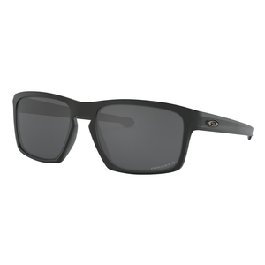 Image of Oakley Sliver Men's Prizm Polarized Sunglasses - Matte Black Frame/Prizm Black Polarized Lens