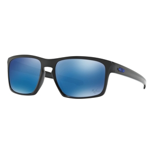 Image of Oakley Sliver MotoGP Sunglasses - Polished Black Frame/Ice Iridium Lens