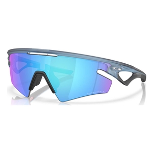Image of Oakley Sphaera Slash Polarized Sunglasses - Matt Trans Stonewash Frame / Prizm Sapphire Polarized Lens