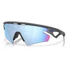 Image of Oakley Sphaera Slash Polarized Sunglasses - Matt Carbon Frame / Prizm Deep Water Polarized Lens