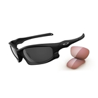 Image of Oakley Split Jacket Men's Sunglasses - Matte Black / Black Iridium, G40