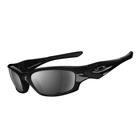 Oakley Straight Jacket Men's Polarized SunglassesPolished Black / Black Iridium
