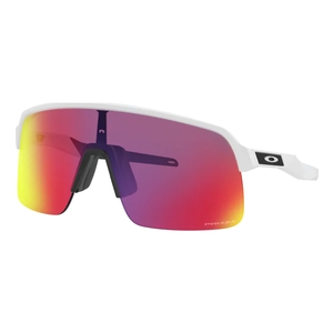 Image of Oakley Sutro Lite Prizm Road Sunglasses - Matte White Frame / Prizm Road Lens