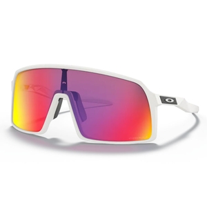 Image of Oakley Sutro Prizm Road Sunglasses - Matte White Frame / PRIZM Road Lens