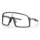 Image of Oakley Sutro Sunglasses - Matte Carbon Frame/Clear to Black Iridium Photochromic Lens