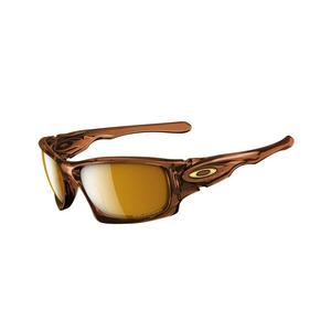 Image of Oakley Ten Men's Polarized Sunglasses - Polished Rootbeer / Bronze Polarized