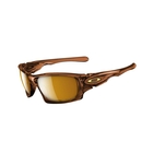 Image of Oakley Ten Men's Polarized Sunglasses - Polished Rootbeer / Bronze Polarized