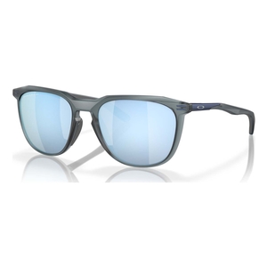 Image of Oakley Thurso Prizm Polarized Sunglasses - Matte Crystal Black Frame / Prizm Deep Water Polarized Lens