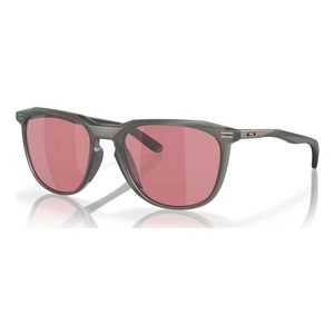 Image of Oakley Thurso Prizm Sunglasses - Matte Grey Smoke Frame / Prizm Dark Golf Lens