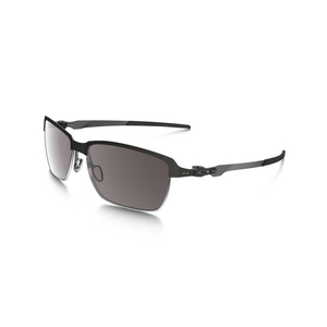 Image of Oakley Tinfoil Sunglasses - Matte Black / Warm Grey
