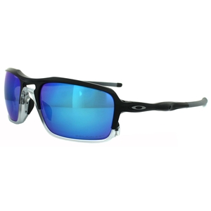 Image of Oakley Triggerman Polarised Sunglasses - Matt Black Frame/Sapphire Iridium Polarized Len
