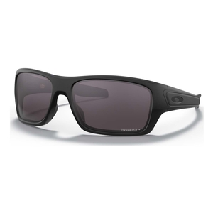 Image of Oakley Turbine Prizm Polarized Sunglasses - Matte Black Frame/Prizm Grey Polarized Lens
