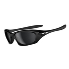 Image of Oakley Twenty Men's Sunglasses - Polished Black / Black Iridium