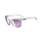 Image of Oakley Fringe Women's Sunglasses - Polished Clear  / Black-Violet Gradient