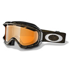 Oakley Ambush Snow Goggles - Black Gold Ghost Text (Frame) / Persimmon (Lens)