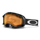 Oakley Splice Snow Goggles - Jet Black (Frame) / Persimmon (Lens)