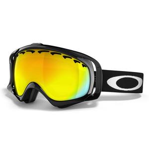 Image of Oakley Crowbar Snow Goggles - Jet Black  / Fire Iridium
