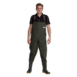 Image of Ocean Rainwear Nova Luxe Chest Waders with Studs - Olive