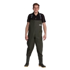 Image of Ocean Rainwear Nova Luxe Chest Waders with Studs - Olive