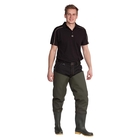 Ocean Rainwear Nova Luxe Thigh Waders with StudsOlive