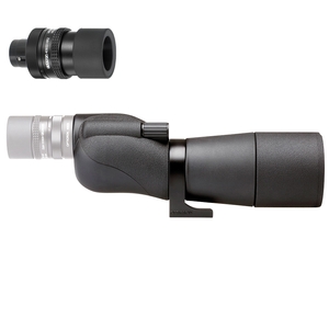 Image of Opticron IS 60 R ED Rubber Body Spotting Scope With HR2 16-48x Eyepiece And Waterproof Case