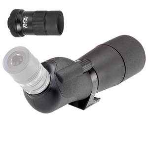 Image of Opticron IS 60 R Rubber Body Angled Spotting Scope With IS 18-54x Eyepiece And Waterproof Case