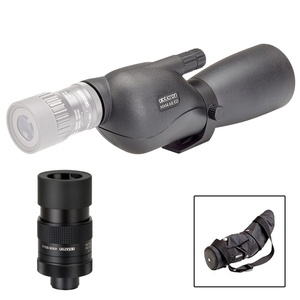 Image of Opticron MM4 60 GA ED Straight Spotting Scope Kit With SDL V2 15-45x Eyepiece & Opticron Stay On Case
