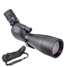 Image of Opticron MM4 77 GA ED Angled Spotting Scope With 18-54x SDL V2 Eyepiece And Stay On Case - Black
