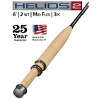 Image of Orvis 3 Piece Helios 2.0 Mid Flex Freshwater Fly Rod - 6ft #2