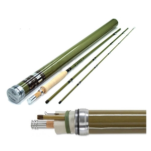 Image of Orvis 3 Piece Superfine Glass Full Flex Fly Rod - 6ft 6in