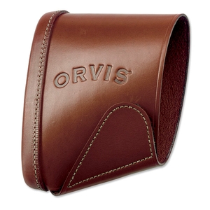 Image of Orvis Leather Recoil Sleeve And Pad - Brown