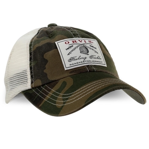 Orvis Retro Trucker Baseball Cap - Camo 