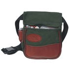 Outdoor Connection Canvas Shell Bag with BeltGreen/Brown