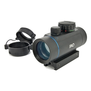 Image of PAO 1x30 Red/Green Dot Sight (inc Weaver & Dovetail Mounts) - Black