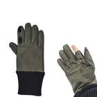 Image of Parker-Hale Leather Shooting Gloves - Green