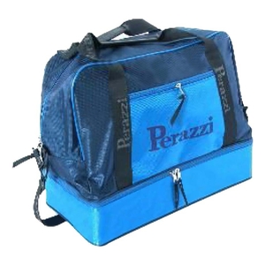 Image of Perazzi Double Bottomed Bag - Blue/Light Blue