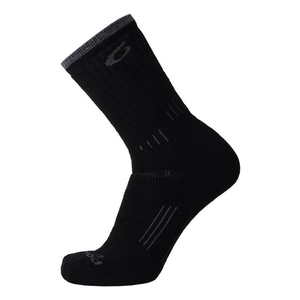 Image of Point6 Hiking Socks - Medium Crew - Black