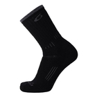 Image of Point6 Hiking Socks - Medium Crew - Black