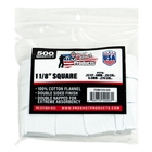 Pro-Shot Square Patches (1 1/8 Inch) for .22-.270 cal (500)