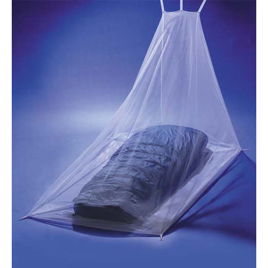 Pyramid Ultra Midge and Mosquito Net White Single Wedge Uttings.co.uk