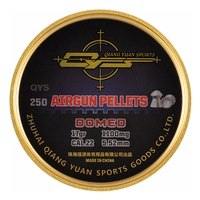 Qiang Yuan Sports Domed .22 (5.52) Pellets x 250 - 16.97gr