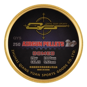 Image of Qiang Yuan Sports Domed Heavy .22 (5.52) Pellets x 250 - 20.06g