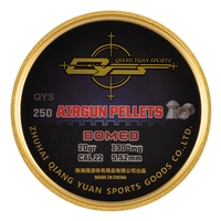 Qiang Yuan Sports Domed Heavy .22 (5.52) Pellets x 250 - 20.06g