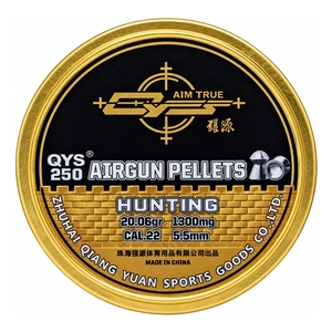 Image of Qiang Yuan Sports Domed Heavy Hunting .22 (5.52) Pellets x 250 - 20.06g