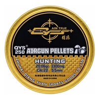 Qiang Yuan Sports Domed Heavy Hunting .22 (5.52) Pellets x 250 - 20.06g