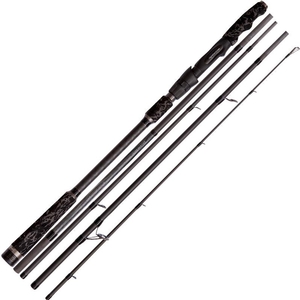 Image of Quantum 5 Piece Smoke Travel Spinning Rod - 8ft 10in - 10-105g