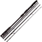 Image of Quantum 5 Piece Smoke Travel Spinning Rod - 8ft 10in - 10-105g